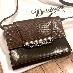 Vintage Brighton crossbody mini purse / wallet